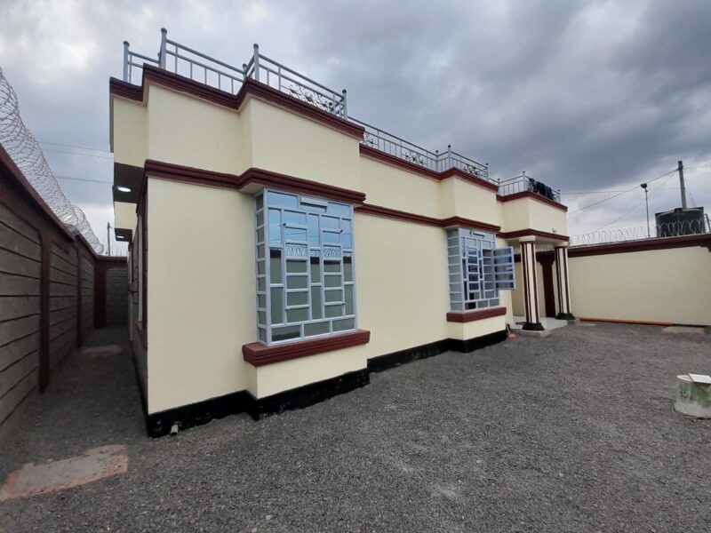 3-Bedroom All-Ensuite Flat-Roof House for Sale in Matangi Magomano, Ruiru