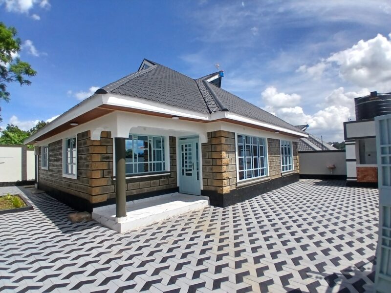 HOUSE ON SALE NEWLY BUILT 3 BEDROOM ALL ENSUITE IN RUIRU MUGUTHA