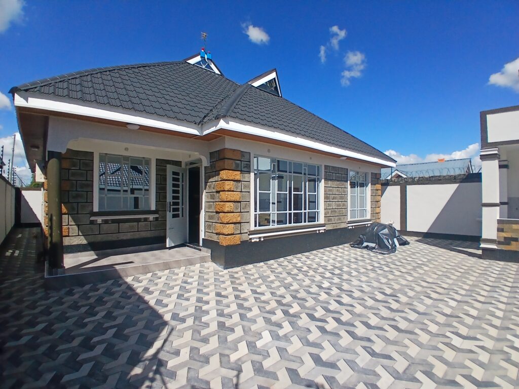 HOUSE ON SALE NEWLY BUILT 3 BEDROOM ALL ENSUITE IN RUIRU MATANGI