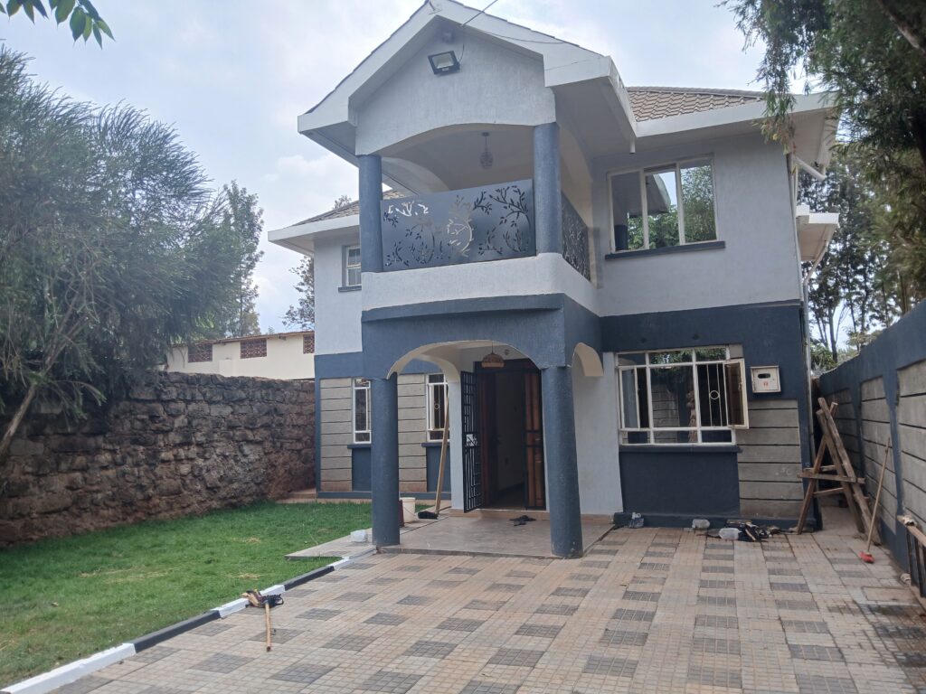 HOUSE TO LET 4 BEDROOM ALL ENSUITE IN RUIRU MUGUTHA