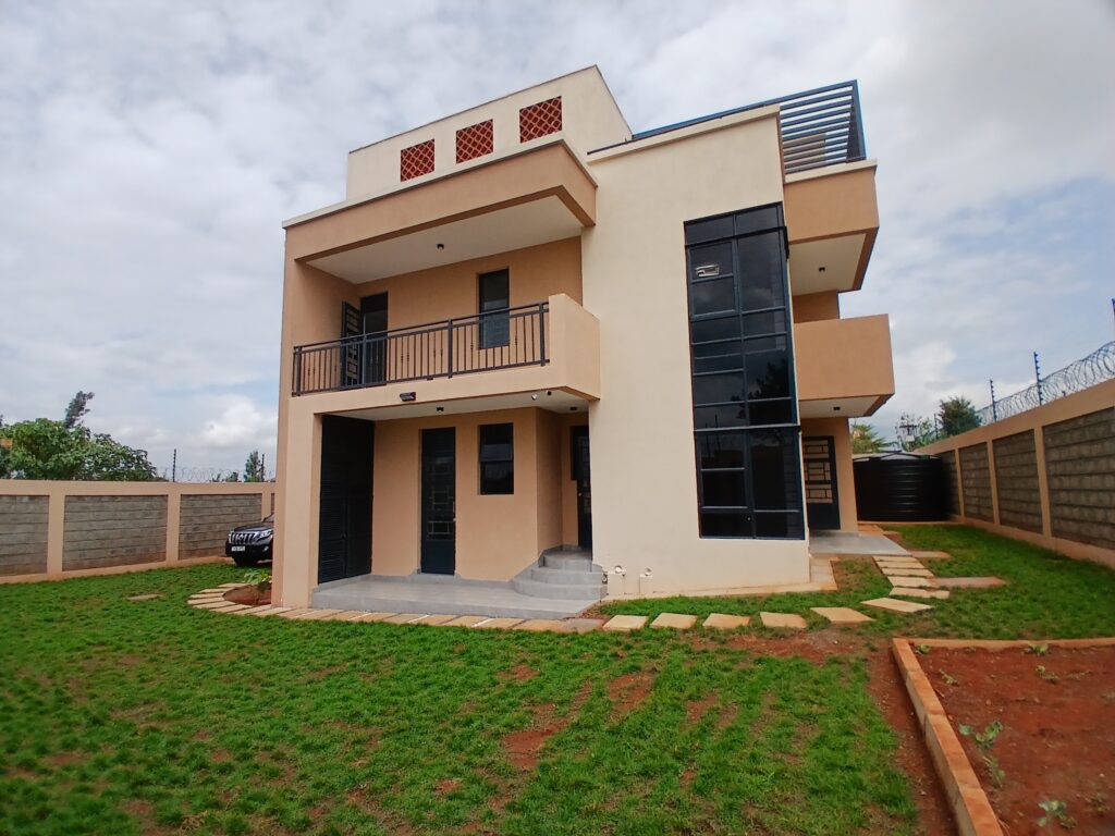 EXQUISITE NEWLY BUILT MODERN 4 BEDROOM ALL ENSUITE PLUS SQ IN RUIRU MUGUTHA