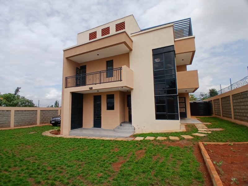 EXQUISITE NEWLY BUILT MODERN 4 BEDROOM ALL ENSUITE PLUS SQ IN RUIRU MUGUTHA