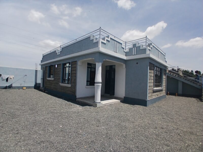HOUSE ON SALE 3 BEDROOM NEWLY BUILT BUNGALOW IN RUIRU MATANGI